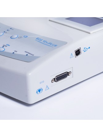 Eletrocardiógrafo ECG-12S PCI Plus